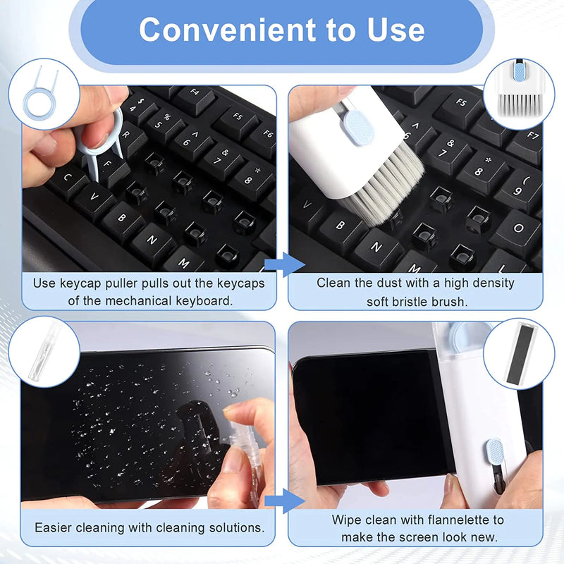 Computer & Phone Cleaning Kit Set  Essential Elegance By MustardSeed.com   