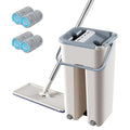 Microfiber Automatic Cleaning Mop  Essential Elegance By MustardSeed.com 4Pcs Mop Cloth 25 x 15 x 10 cm 