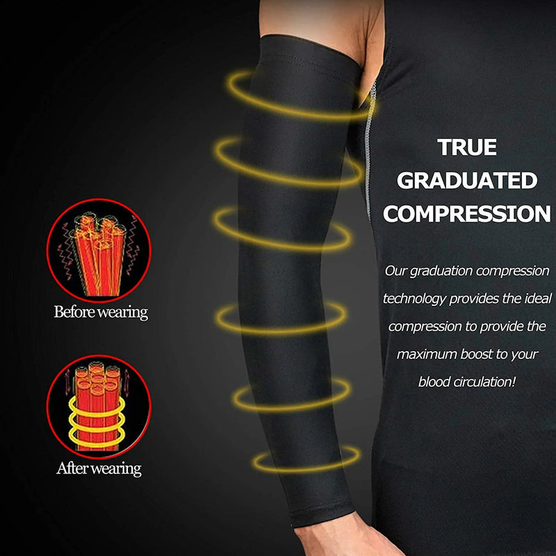 Sport Arm Compression Sleeve  Essential Elegance By MustardSeed.com   