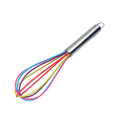 Kitchen Silicone Whisk  Essential Elegance By MustardSeed.com Rainbow  