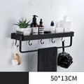 Bathroom Shower Holder Storage Rack  Essential Elegance By MustardSeed.com Black 11 50 CM 