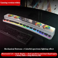 Computer Bluetooth Soundbar  Essential Elegance By MustardSeed.com Gaming version White  