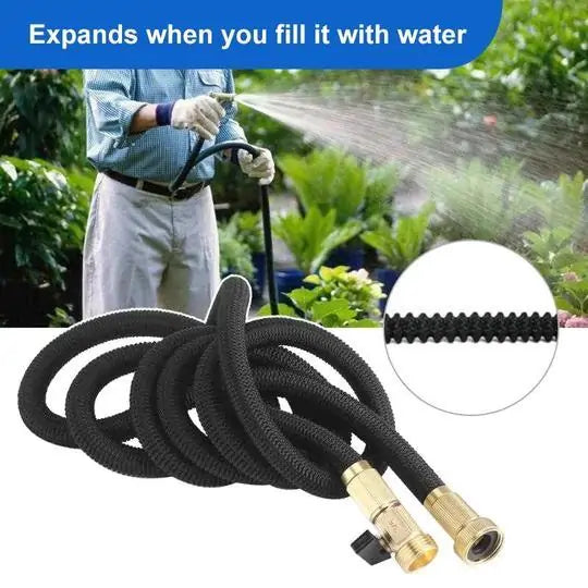 Garden Watering Flexible Extensible Hose  Essential Elegance By MustardSeed.com   