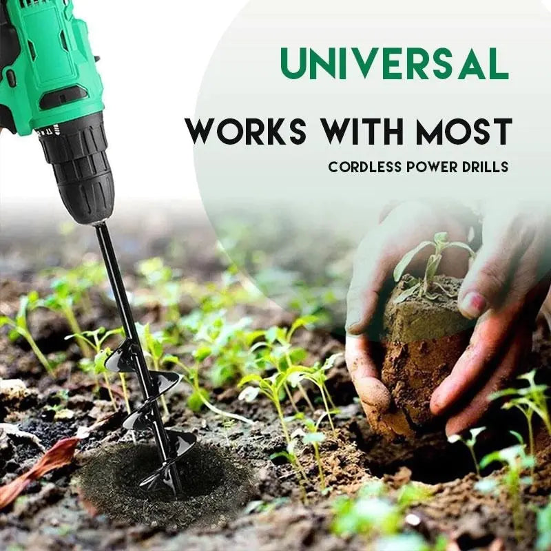 Spiral Hole Digger Ground Drill  Essential Elegance By MustardSeed.com   