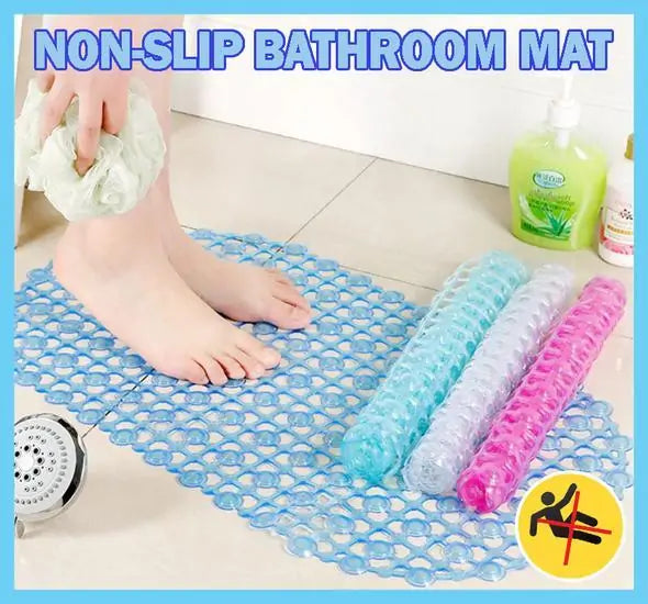 Anti-skid Shower Bathroom Mat  Essential Elegance By MustardSeed.com   