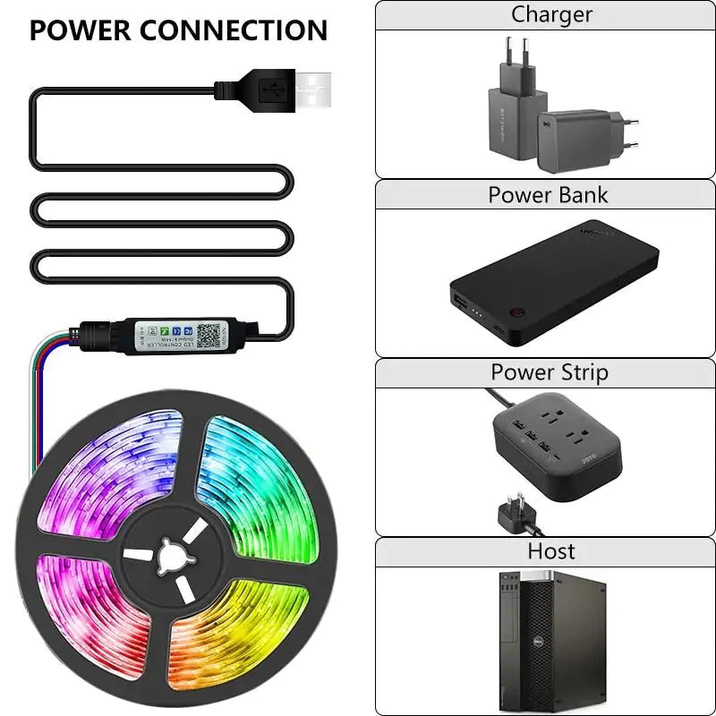 LED Strip Lights  Essential Elegance By MustardSeed.com   