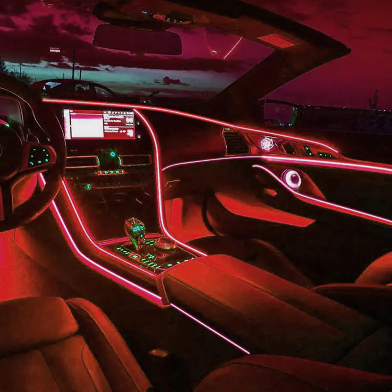 RGB Car Lighting LED Strip  Essential Elegance By MustardSeed.com   