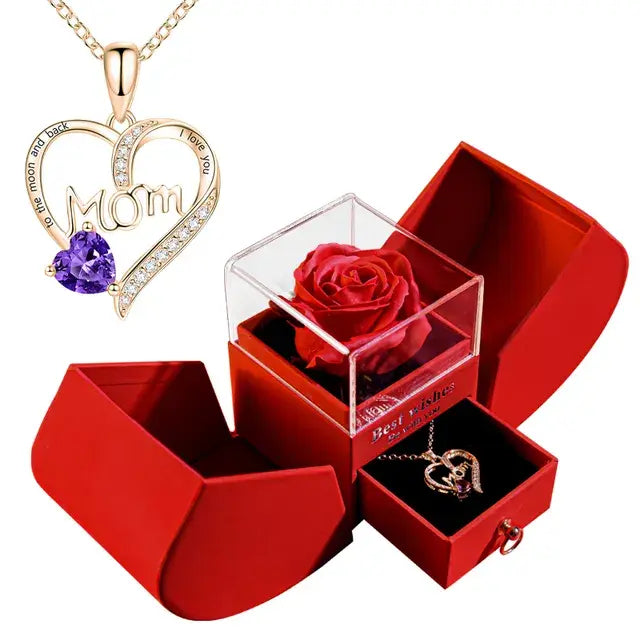 Eternal Rose Gift Box  Essential Elegance By MustardSeed.com Set 6- Gold  