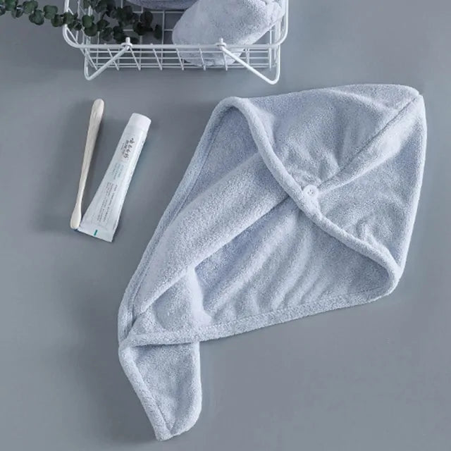 Women Towel Bathroom Microfiber  Essential Elegance By MustardSeed.com Lake Blue 25x65cm 