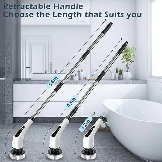 Electric Cleaning Brush  Essential Elegance By MustardSeed.com   