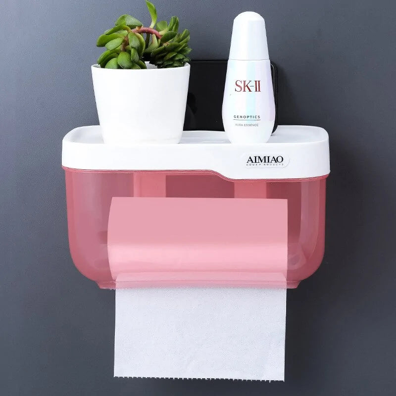 Bathroom Portable Tissue Box  Essential Elegance By MustardSeed.com   