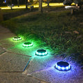 Solar Ground Lights  Essential Elegance By MustardSeed.com Multicolor  