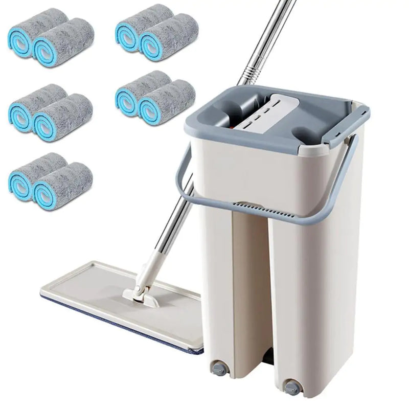 Microfiber Automatic Cleaning Mop  Essential Elegance By MustardSeed.com   