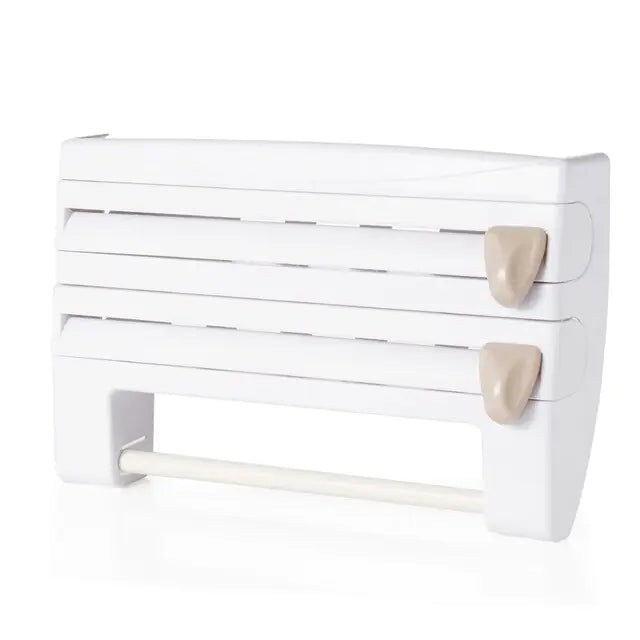 Kitchen Organizer  Essential Elegance By MustardSeed.com White  