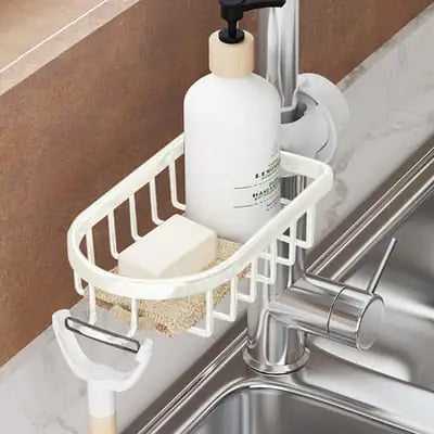 Bathroom Shelve Rack Storage Organizer  Essential Elegance By MustardSeed.com   