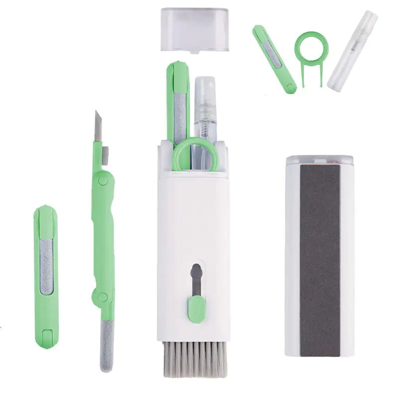 Computer & Phone Cleaning Kit Set  Essential Elegance By MustardSeed.com Green 1 Set 