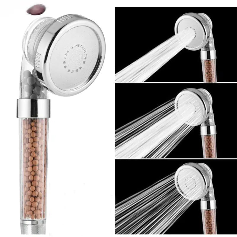 Bathroom 3 Mode Shower Head  Essential Elegance By MustardSeed.com   