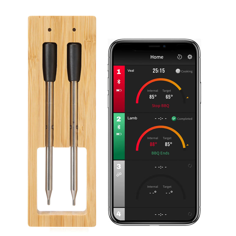 Kitchen Wireles Food Thermometer  Essential Elegance By MustardSeed.com   