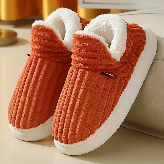 Unisex Home Slippers  Mustard Seed1 Orange 44-45(27.0cm-27.5cm) 