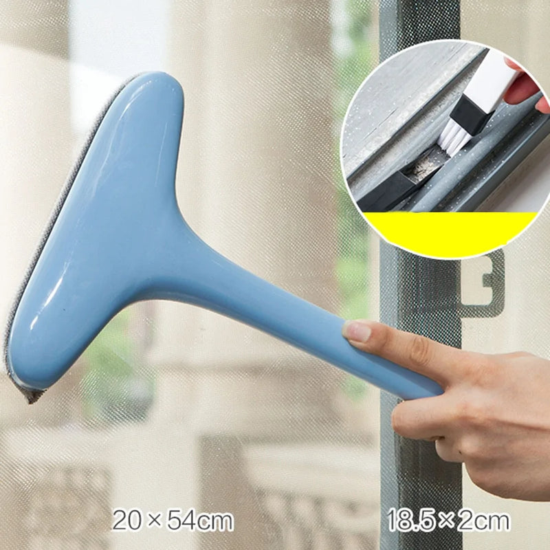 Multi-Purpose Cleaning Tool  Essential Elegance By MustardSeed.com Sky Blue Size : 54*21*4.5cm 