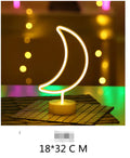 LED Neon Lights  Essential Elegance By MustardSeed.com Moon 18 x 32 Centimeters 