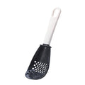 Multifunctional Kitchen Cooking Spoon  Essential Elegance By MustardSeed.com Black  