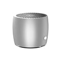 Mini Outdoors Waterproof Bluetooth Speaker  Essential Elegance By MustardSeed.com New Silver 1.89 x 1.57 Inch 