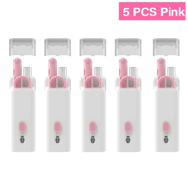 Computer Keyboard Cleaner  Essential Elegance By MustardSeed.com Pink 5 Pieces 