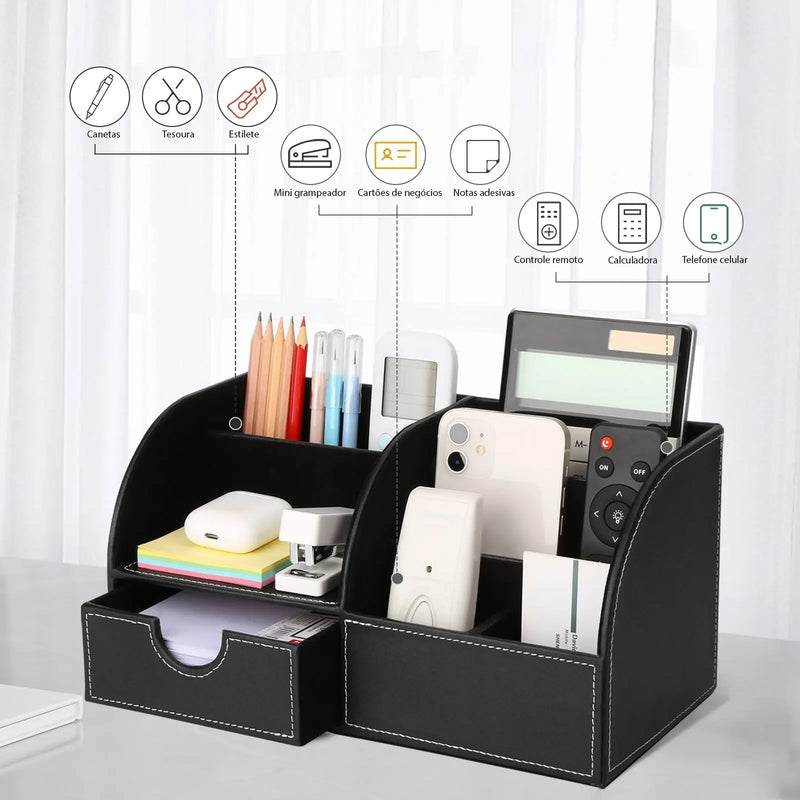 Desk Organizer Office Management  Essential Elegance By MustardSeed.com   