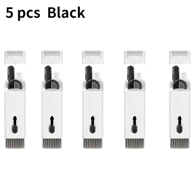 Computer Keyboard Cleaner  Essential Elegance By MustardSeed.com Black 5 Pieces 