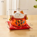 Home Decoration Accessories  Mustard Seed1 Lucky Cat Orange  