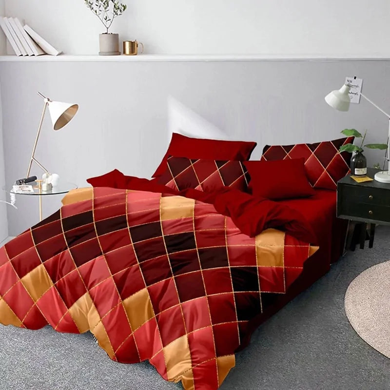 Geometry Comforter Bedding Set  Mustard Seed1   