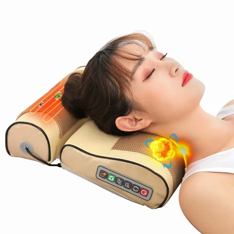 Electric Shiatsu Massage Pillow  Mustard Seed1   