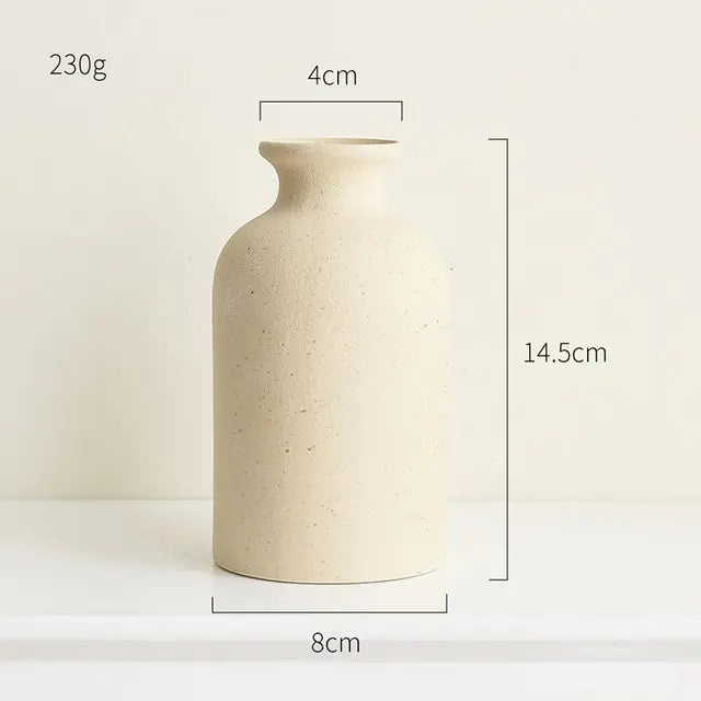 Simple Ceramic Vase  Mustard Seed1   