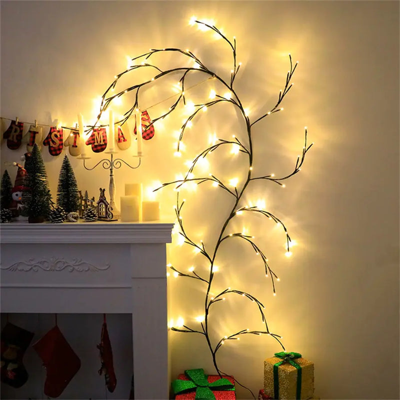 Willow Vine Branch Light Wall Decor  Mustard Seed1   