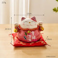 Home Decoration Accessories  Mustard Seed1 Lucky Cat Red  