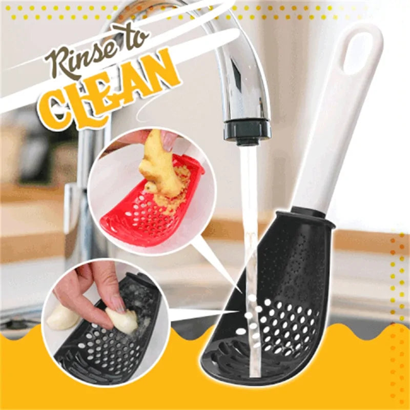 Multifunctional Heat-Resistant Cooking Spoon  Mustard Seed1   